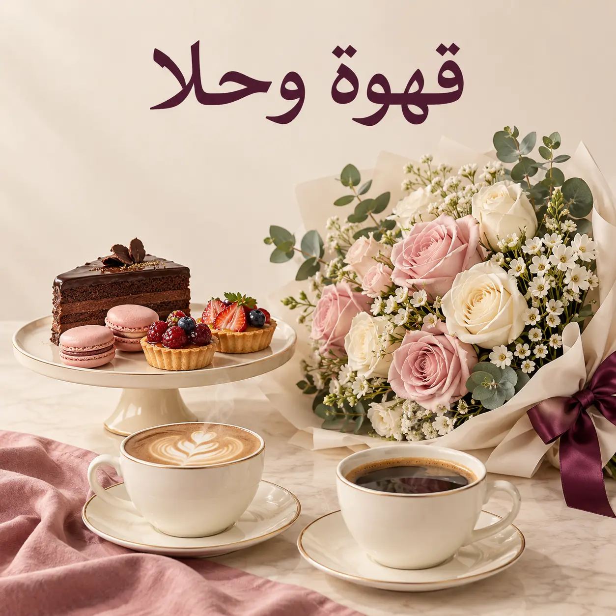 قهوة و حلا